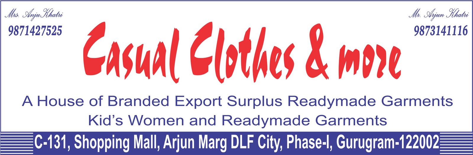Casual Clothes & more